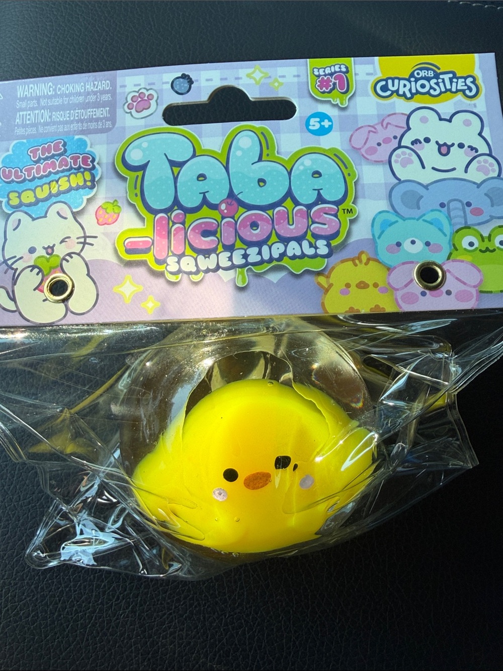 Squeezipals Yellow Chick Squishy Toy